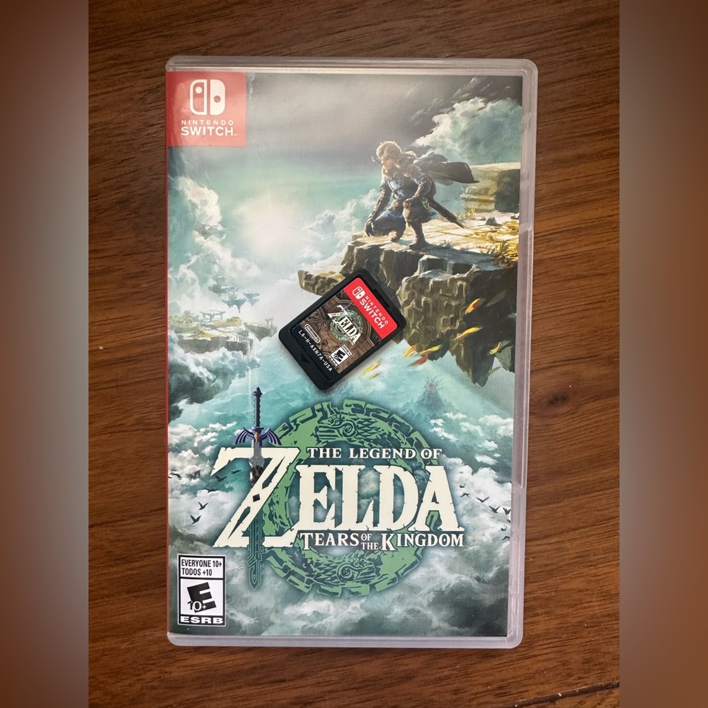 Zelda Tears Of the Kingdom for Nintendo Switch
